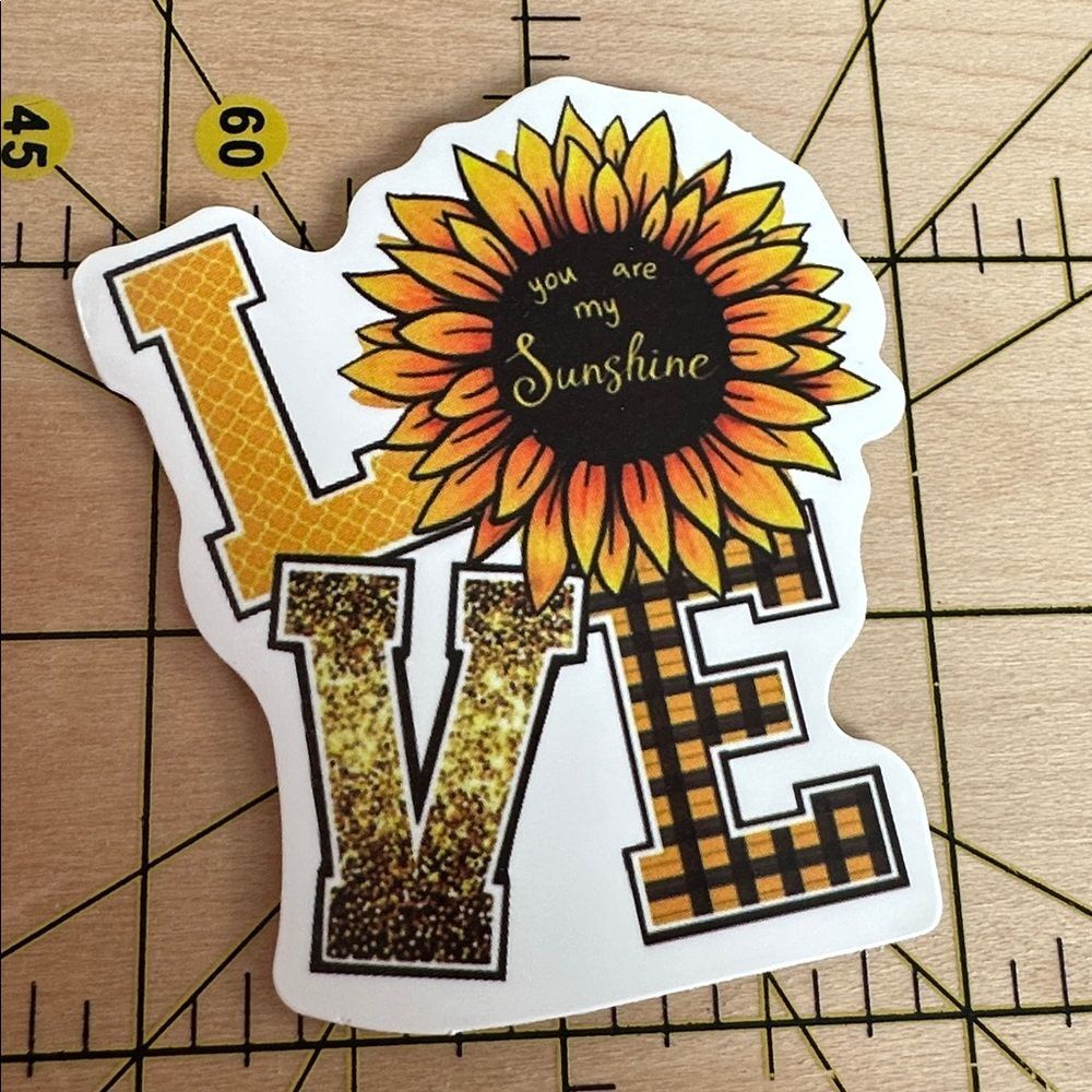 💜13/$13 +Bundle Sticker Sale | Sunshine Sunflower Flowers Waterproof Sticker